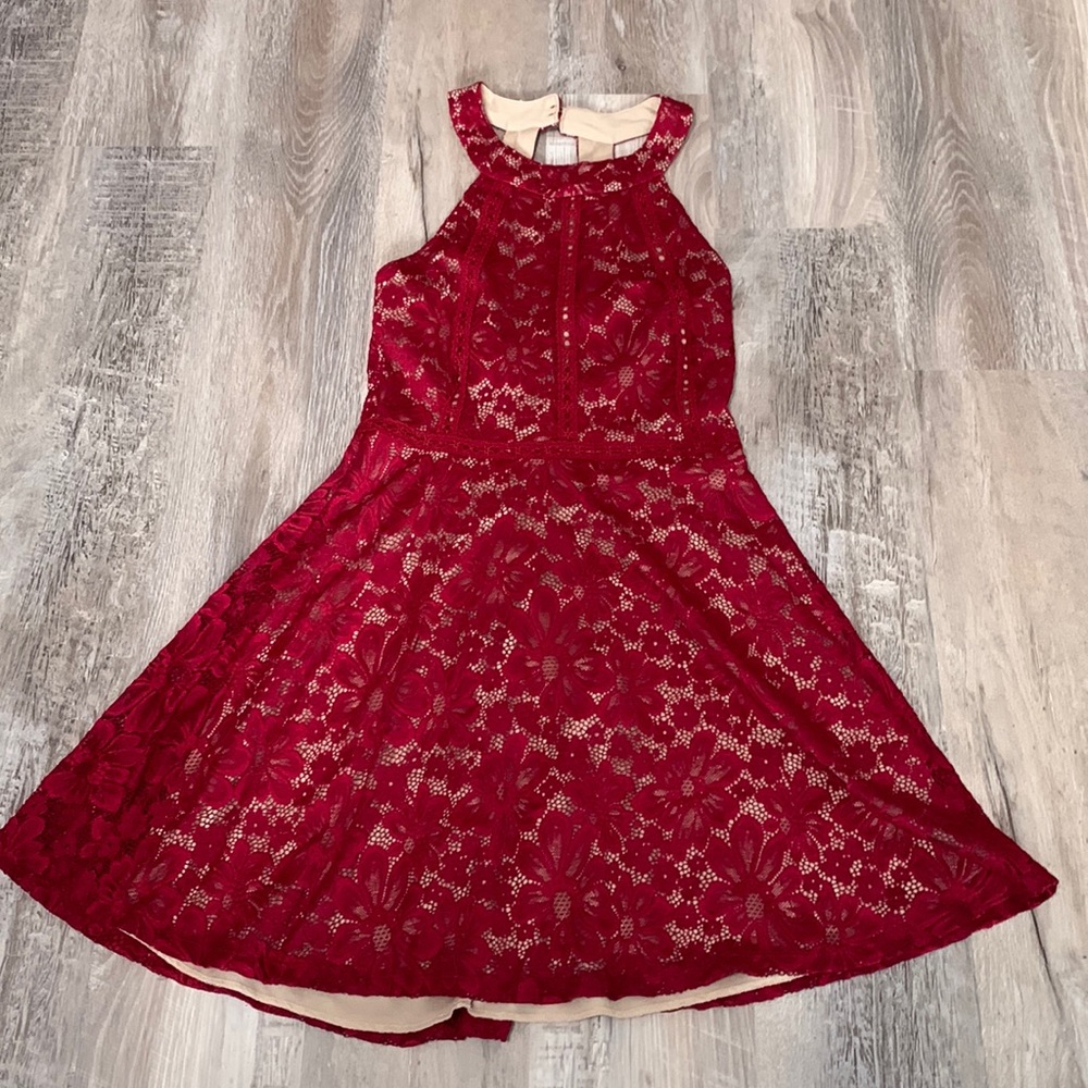 red homecoming dress